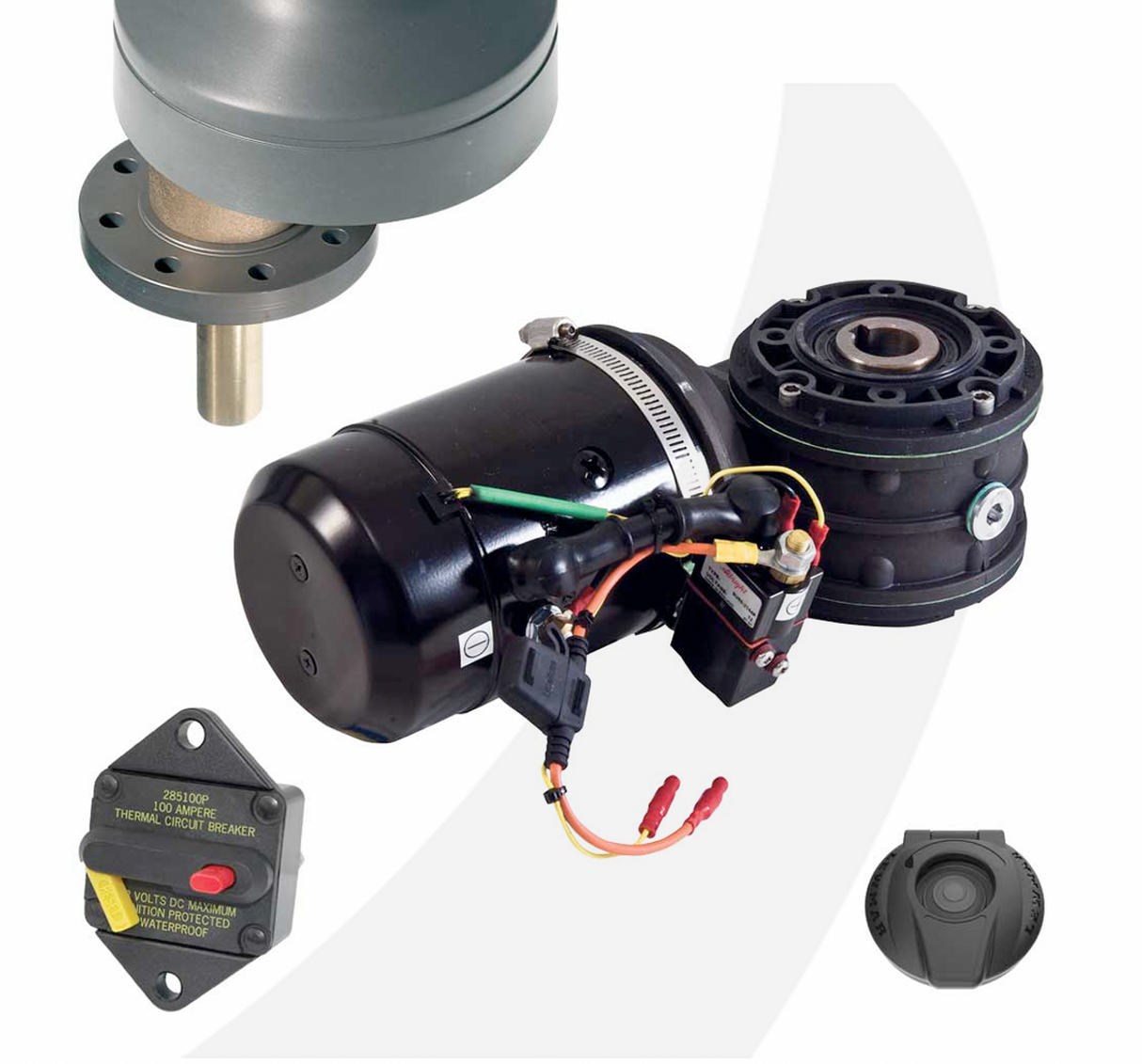 Lewmar 45ST 12V Conversion Kit Contactor Pre-Mounted