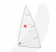 VST Laser 4.7 Training Sail (battens included)