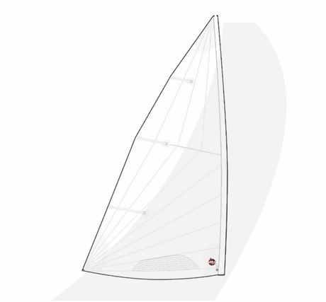 VST Laser Mark II Racing Sail (Battens  Included) - Non Class Legal