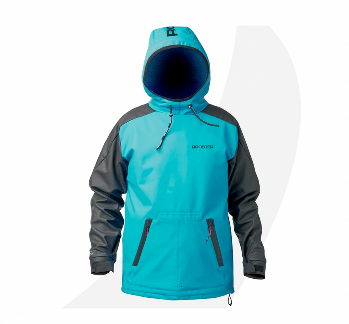 Rooster Junior Aquafleece Hoodie Khaki, Gray, Pink, Blue, Teal