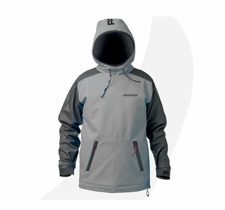 Rooster Junior Aquafleece Hoodie Khaki, Gray, Pink, Blue, Teal