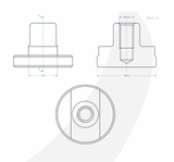 Antal Flat Ø 10 (22x11)