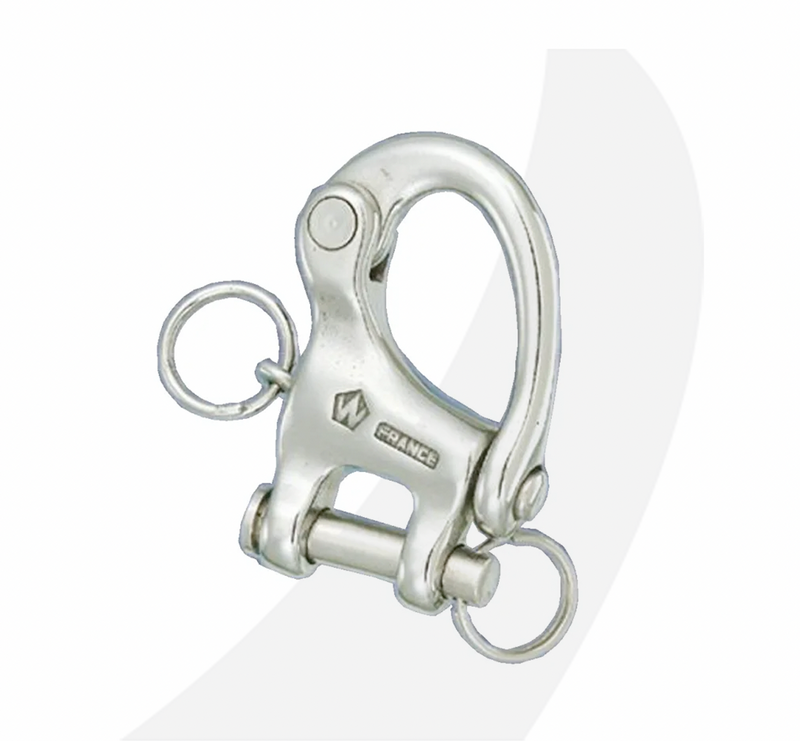 Wichard Snap Shackle - Fixed Fork/Clevis Pin