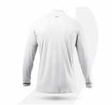 Zhik Mens UVActive High Collar 1/4 Zip Top - White