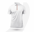 Zhik Mens UVActive Zip Sports Polo - White