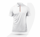 Zhik Mens UVActive Zip Sports Polo - White