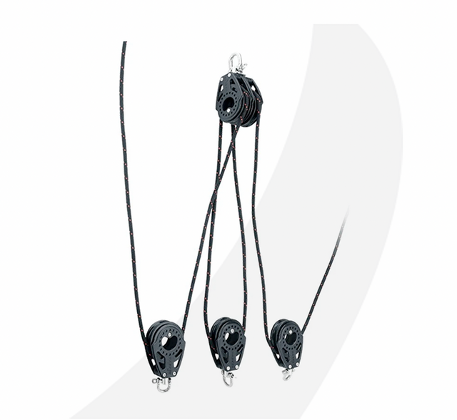 Harken 4:1 Double Ended 75mm Carbo Purchase System