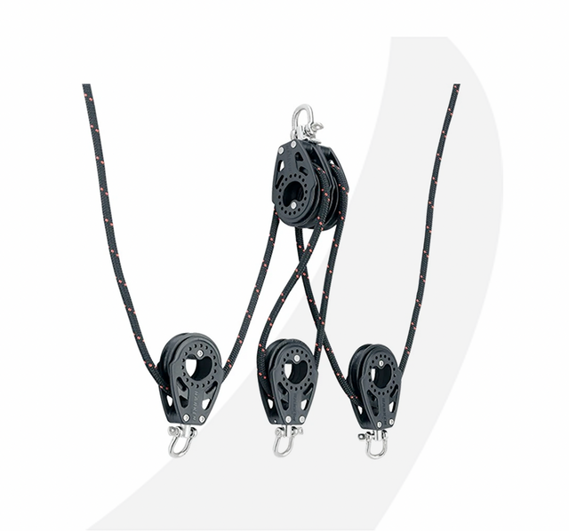 Harken 4:1 Double-Ended 57mm Carbo Purchase System