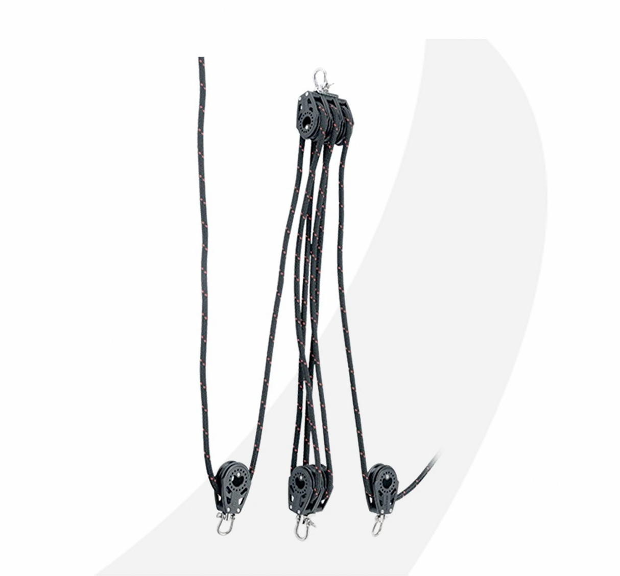 Harken 6:1 Double-Ended 40mm Carbo Purchase System