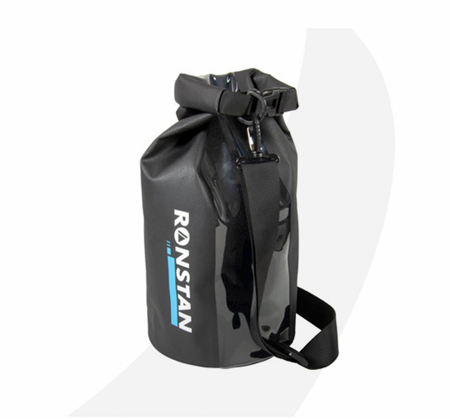 Ronstan Dry Roll-Top 10L Bag Black with Window