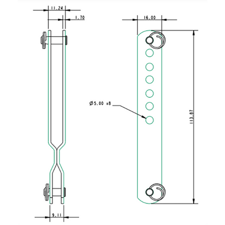 Allen Brothers 52MM Stay Adjuster