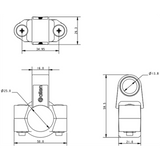 Allen Brothers Stanchion Fairlead