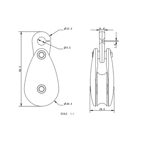 Allen Brothers 38MM Sheet Block Single With A..74