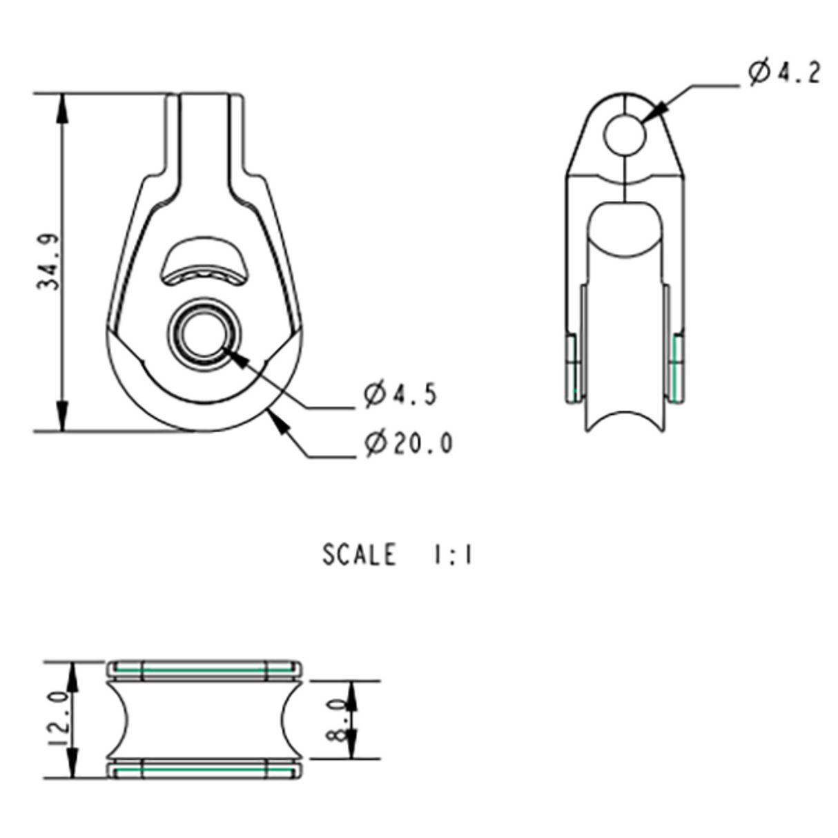 Allen Brothers 20MM Dynamic Single Multi Top