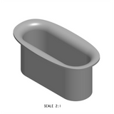 Allen Brothers Stainless Steel Rope Protectors