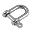 Allen Brothers 12mm Stainless Steel Forged D Shackle