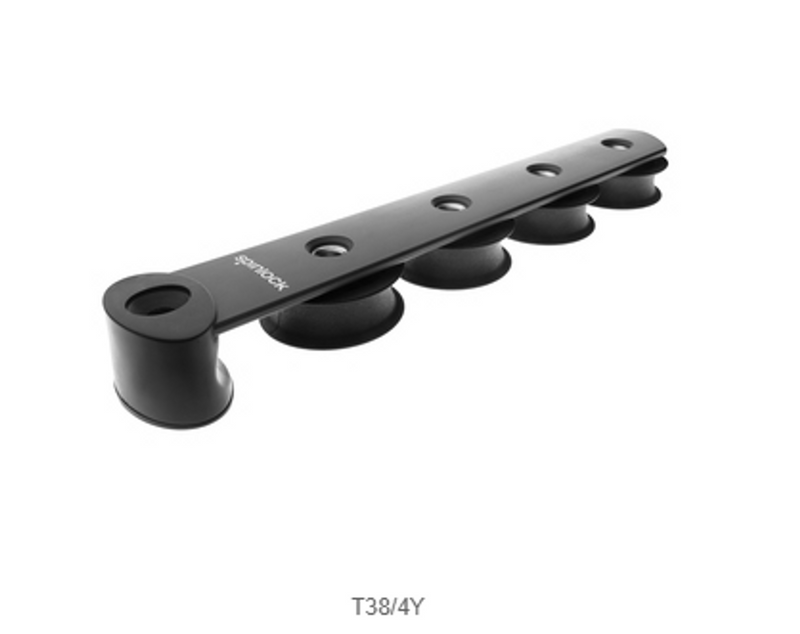 Spinlock 4 Sheave T38 Deck Organizer - Asymmetric