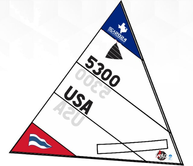 2024 Sunfish Worlds Racing Sail (used during the 2024 Worlds)