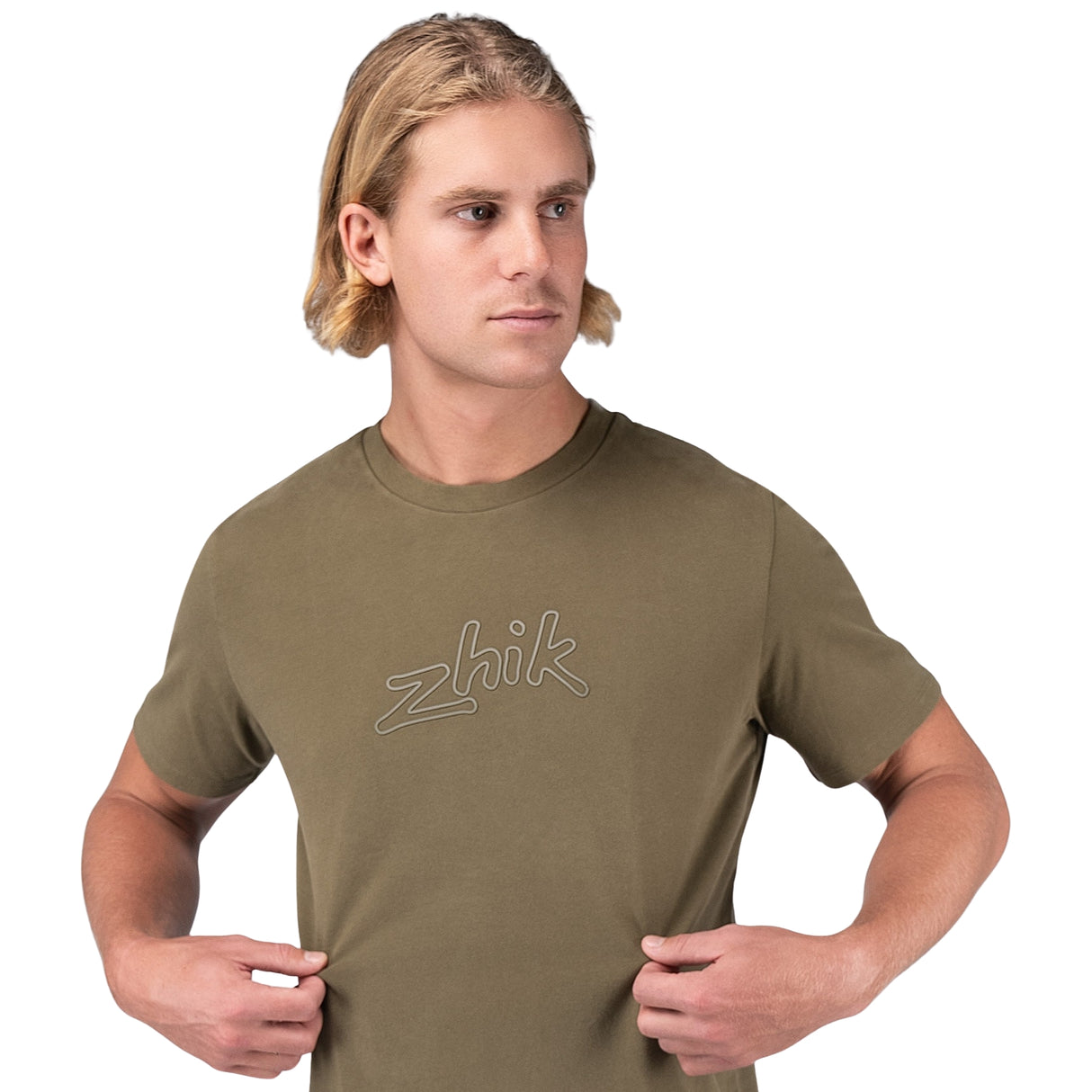 Zhik Mens Zhik Logo Cotton T-Shirt