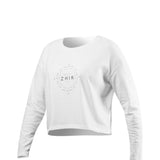 Zhik Womens Compass Print Long Sleeve Cotton Tee