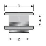 Antal Removable T-lock D74mm