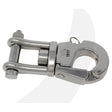 Tylaska Plunger Pin Shackle Clevis Bail SS20L