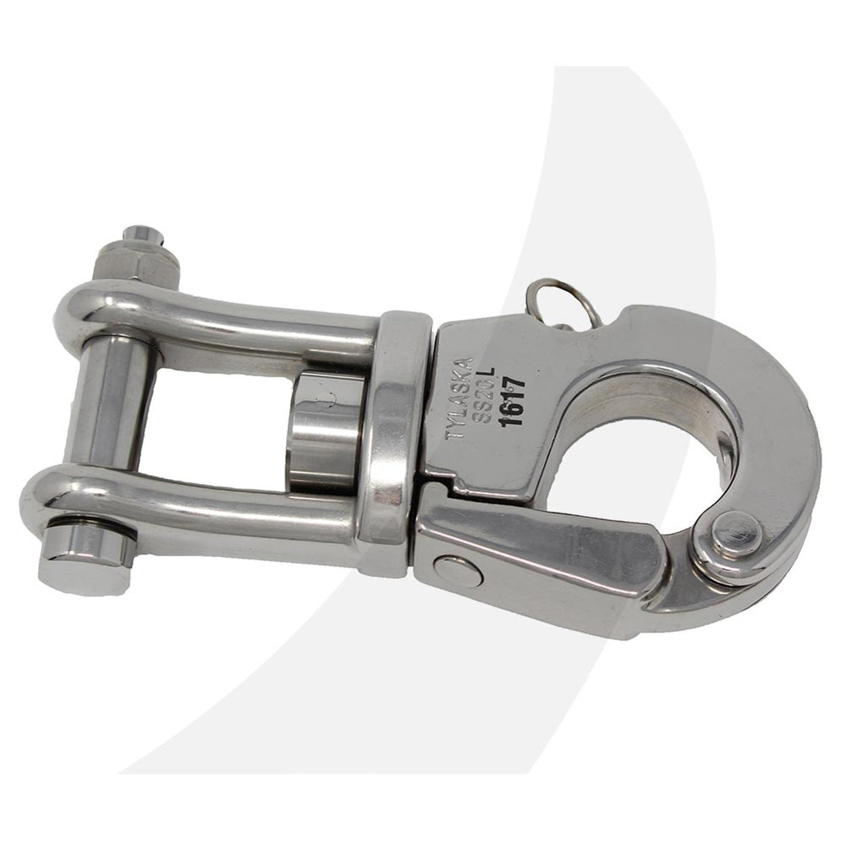 Tylaska Plunger Pin Shackle Clevis Bail SS20L