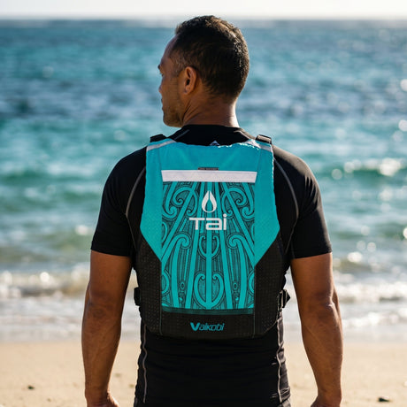 Vaikobi V4 PFD - Tai Paddles Pūhoro Design - Teal/Black