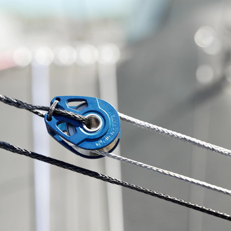 Allen Brothers 30mm Tiitan Single Block with Ti Sheave And Ceramic Balls