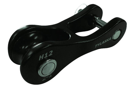 Tylaska H12 Split (opening) 2:1 Halyard Shackle (6,000 lbs SWL)