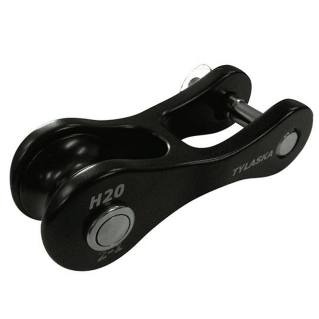 Tylaska H20 2:1 Aluminum Halyard Shackle (with Sheave)