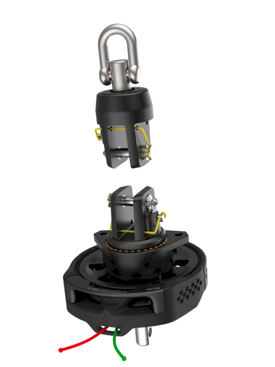 UBI FR100 ReWind Furler System Free Tack Top Down With Lock