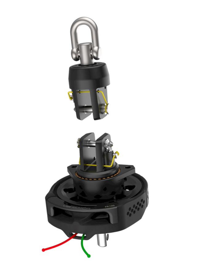 UBI FR100 ReWind Furler System Free Tack Top Down With Lock