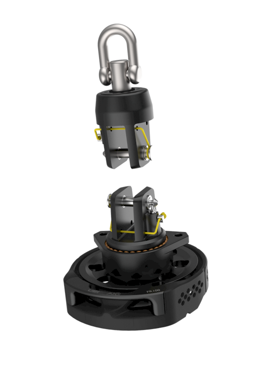 UBI FR100 Classic Furler System Free Tack Top Down