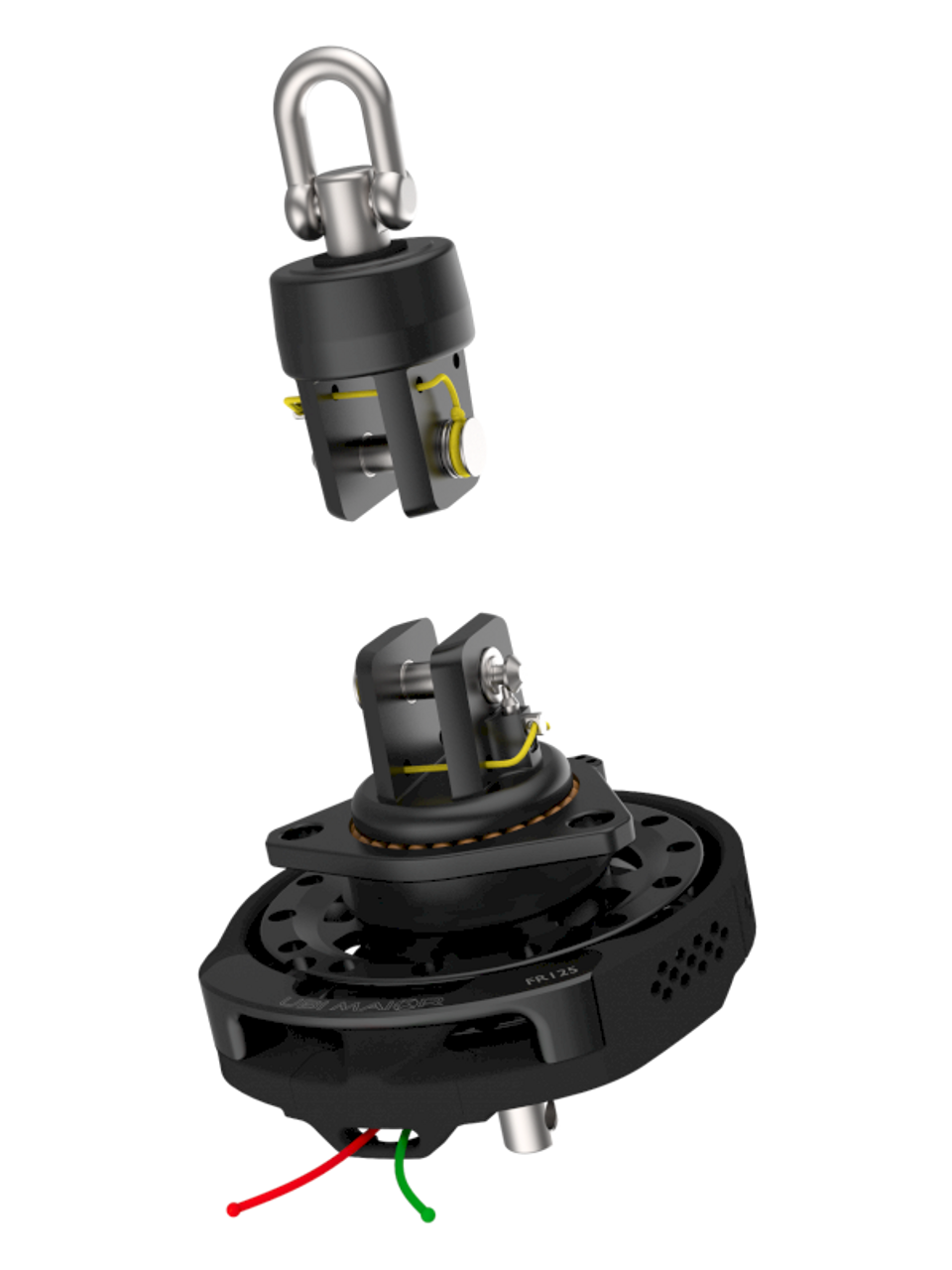 UBI FR125 ReWind Furler System Free Tack Top Down With Lock