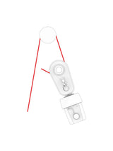 UBI High Load Block, 2:1 System For FR150 Furler