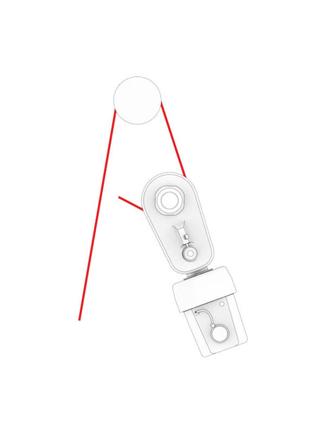 UBI High Load Block, 2:1 System For FR250H Furler