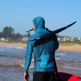 Vaikobi Hooded UV Long Sleeve Rash Top - Teal