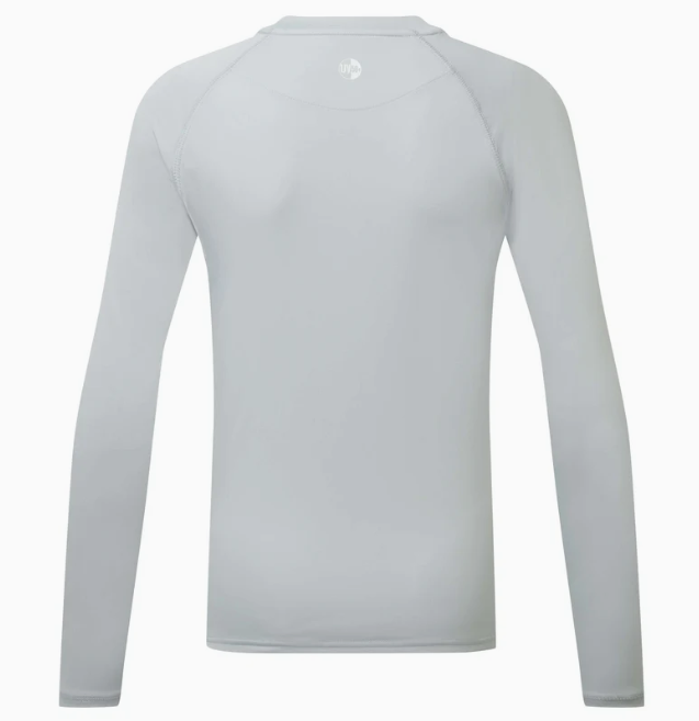 Gill Juniors UV Tec Long Sleeve Tee (Blue, Gray)