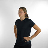 Vaikobi Women's UV Ocean Tech Short Sleeve Tee - Charcoal