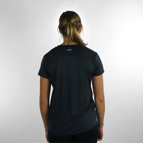 Vaikobi Women's UV Ocean Tech Short Sleeve Tee - Charcoal