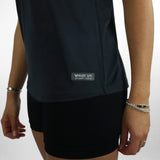 Vaikobi Women's UV Ocean Tech Short Sleeve Tee - Charcoal