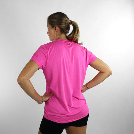 Vaikobi Women's UV Ocean Tech Short Sleeve Tee - Pink