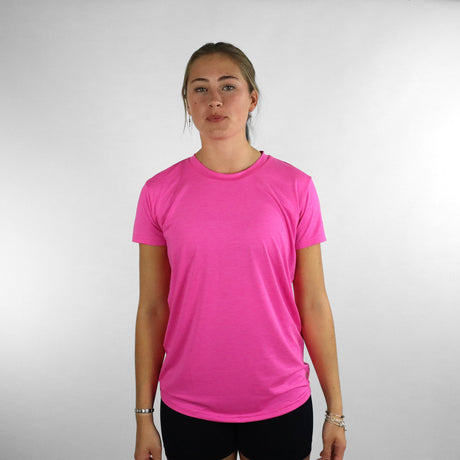 Vaikobi Women's UV Ocean Tech Short Sleeve Tee - Pink