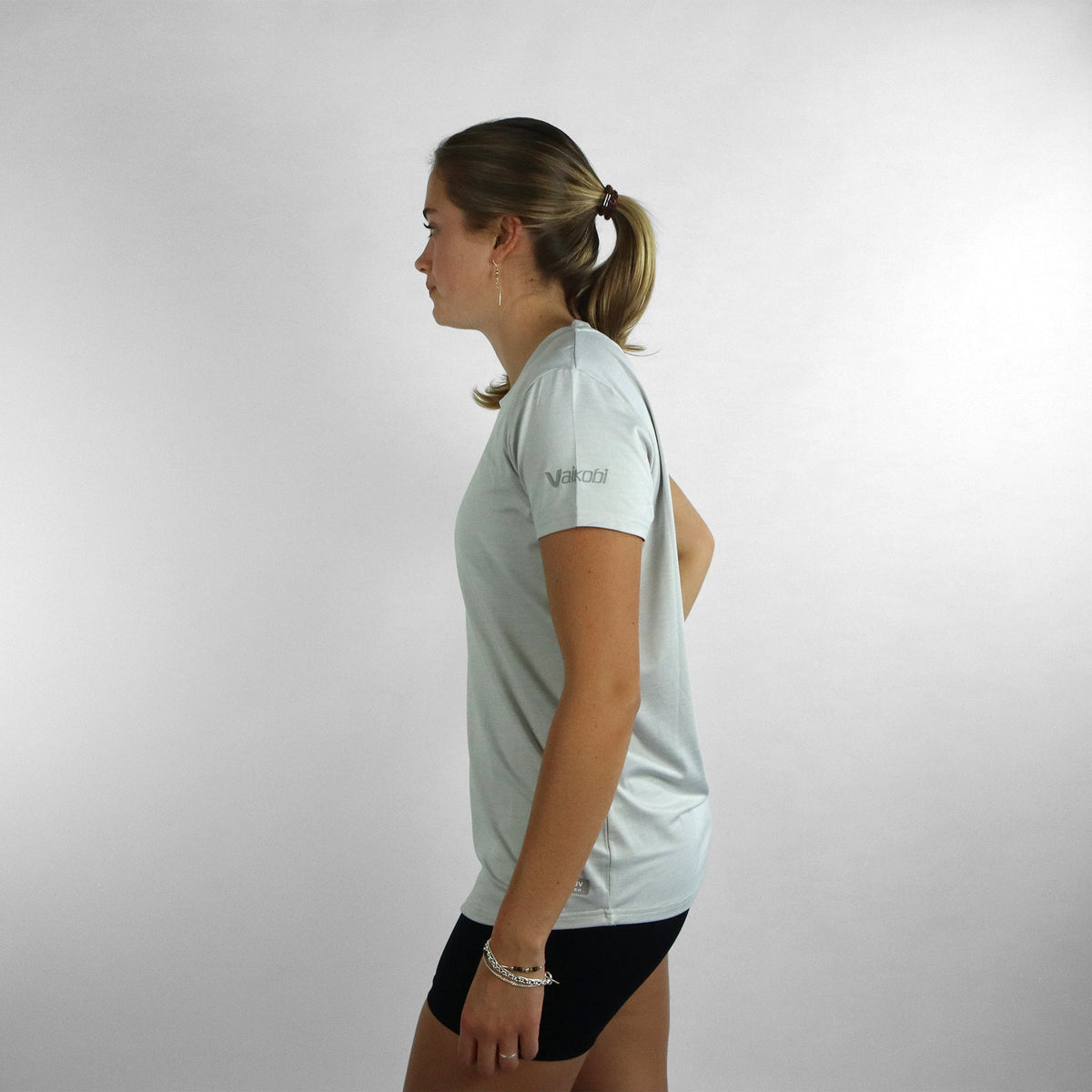 Vaikobi Women's UV Ocean Tech Short Sleeve Tee - Silver