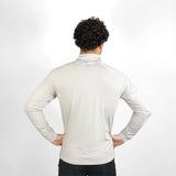Vaikobi UV Ocean Tech Long Sleeve Zip Top - Silver