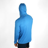 Vaikobi UV Ocean Tech Long Sleeve Hooded Top - Cyan