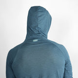 Vaikobi UV Ocean Tech Long Sleeve Hooded Top - Ocean Blue