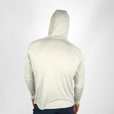 Vaikobi UV Ocean Tech Long Sleeve Hooded Top - Silver