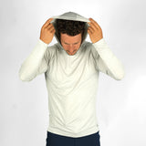 Vaikobi UV Ocean Tech Long Sleeve Hooded Top - Silver